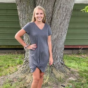 Tie Tshirt Dress